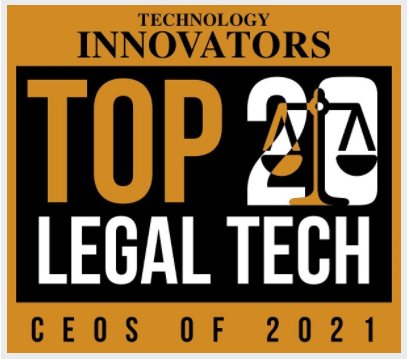Top 20 Legal Tech - CEOs of 2021